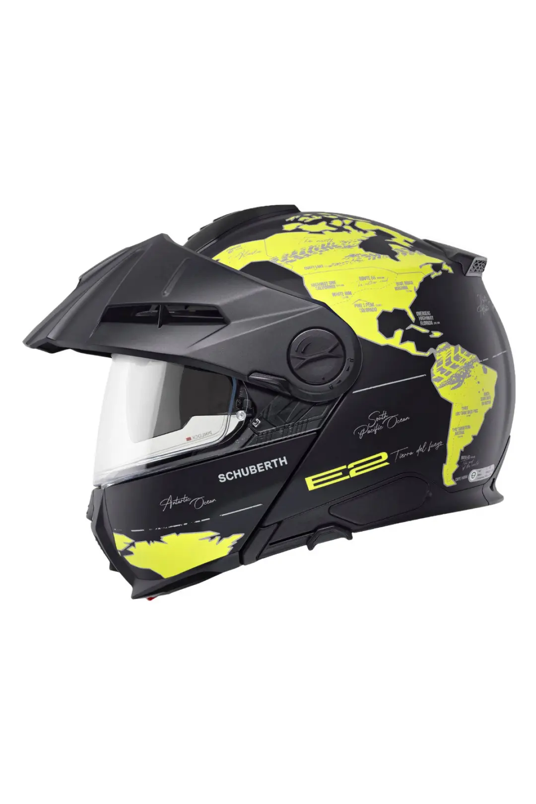 Schuberth E2 Atlas Yellow Çene Açılır Kask