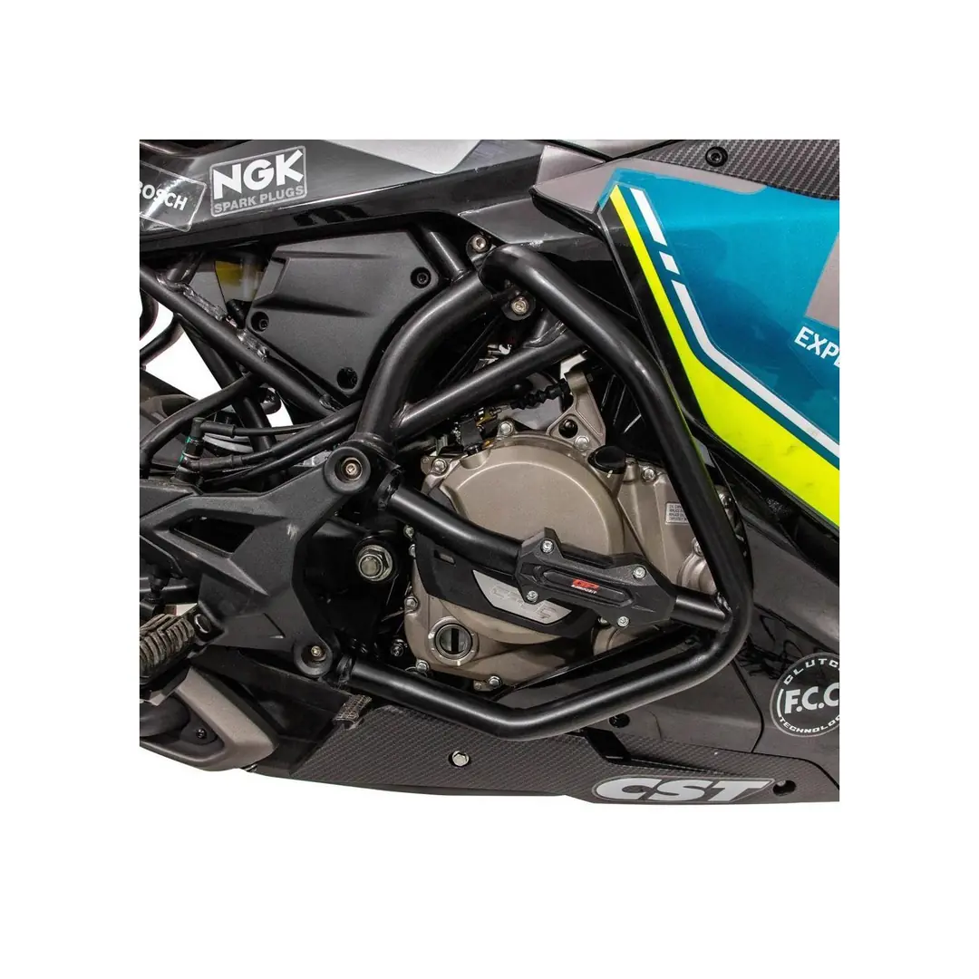 GP Kompozit CF Moto 250 SR 2020-2023 Uyumlu Motor Koruma Demiri Siyah
