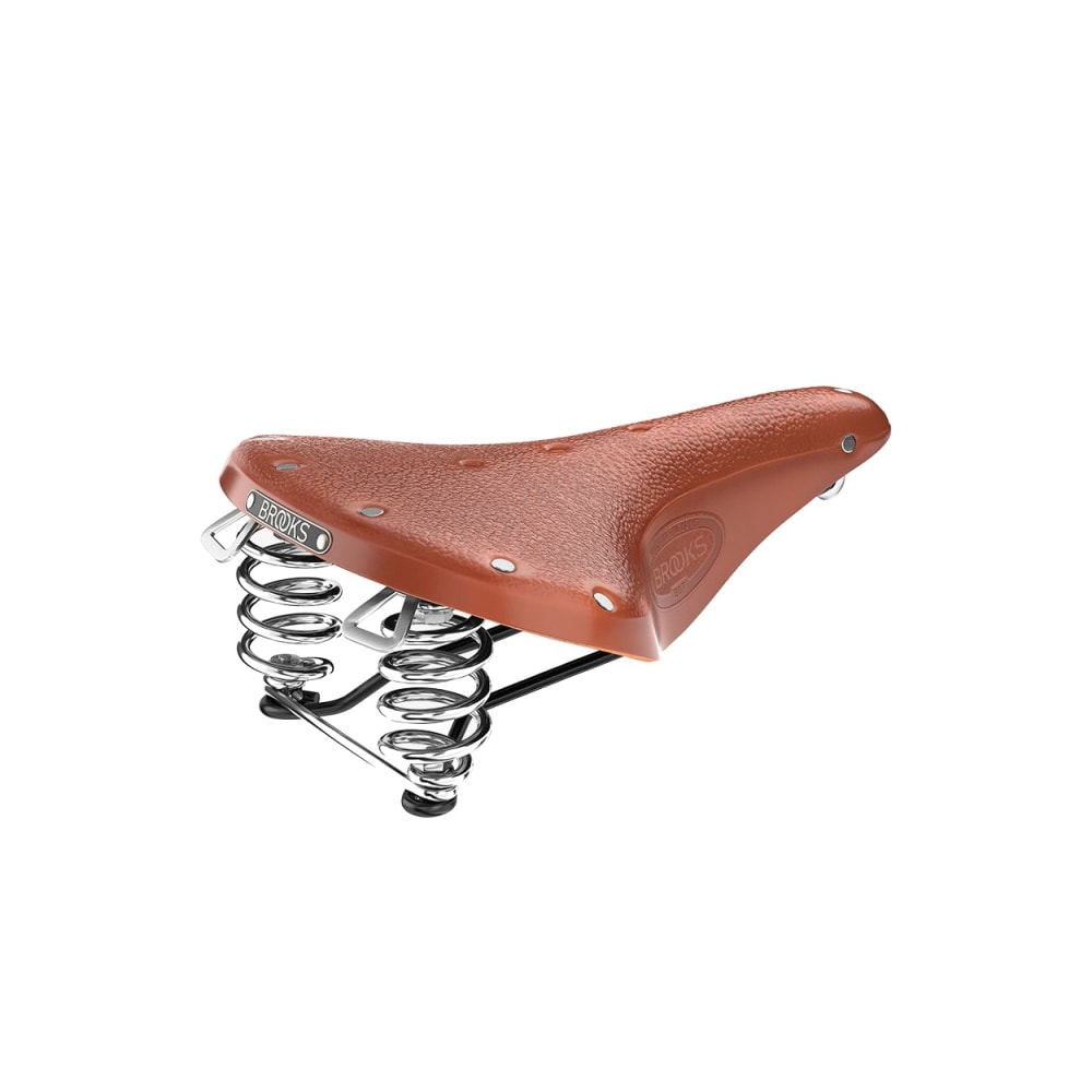 Brooks B67 Bend Deri Sele - Bal Rengi