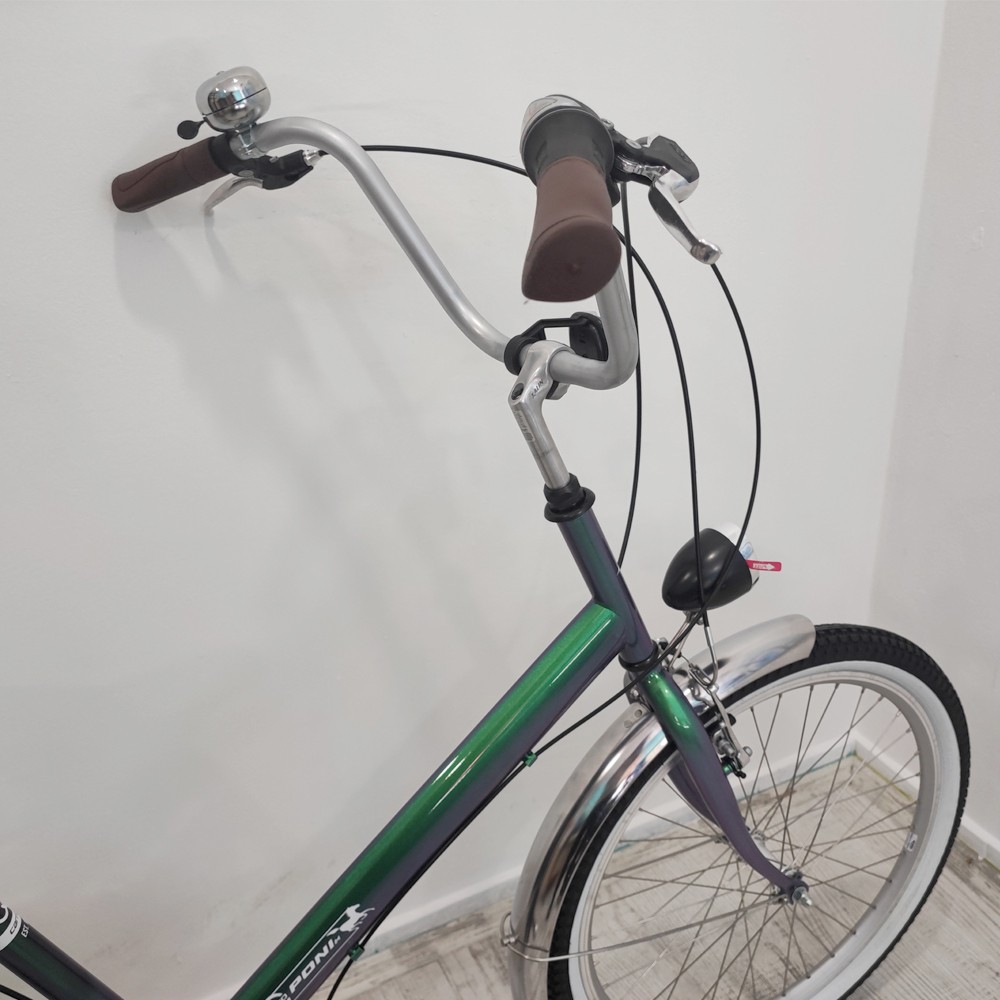 Carraro Poni 24 24 Jant Şehir & Tur Bisikleti (Yeşil, Mavi, Mor (Bukelamun))