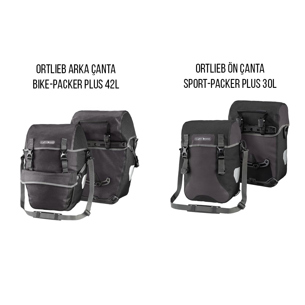 Ortlieb Packer Plus Çanta Seti PCKR4020