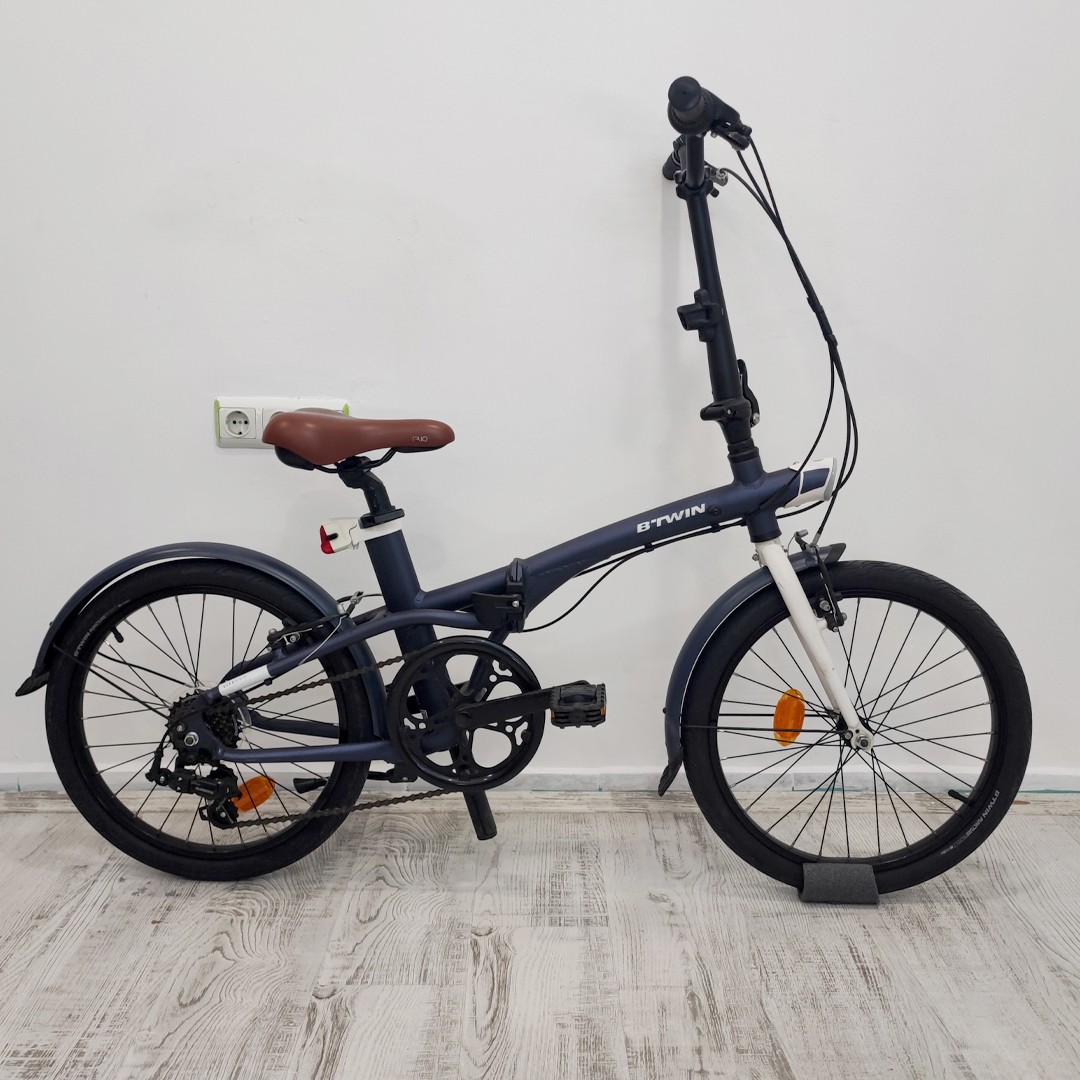 Btwin Tilt 500 Mavi (2. El) Katlanır Bisiklet