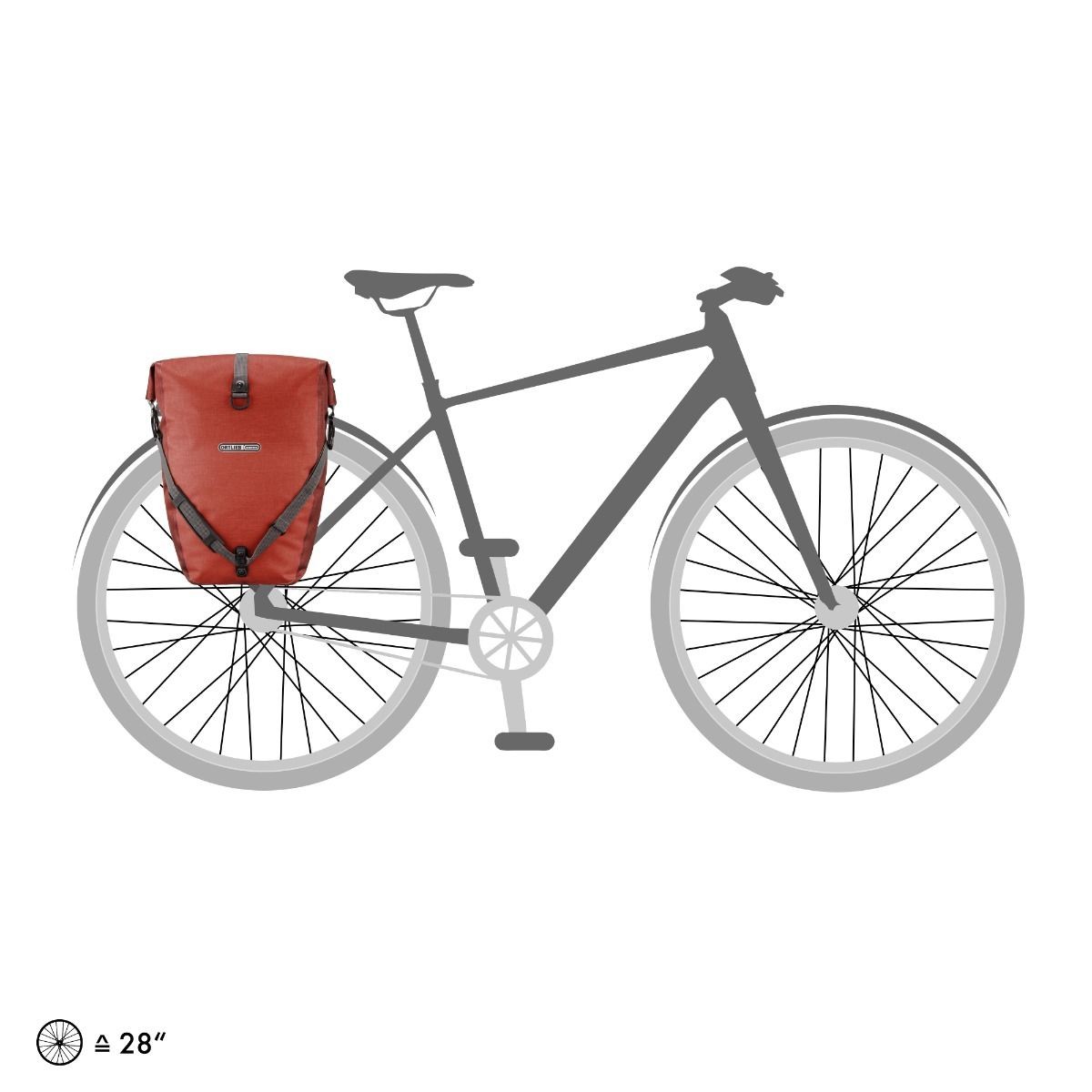 Ortlieb Arka Heybe Çanta Back-Roller Plus CR 40L