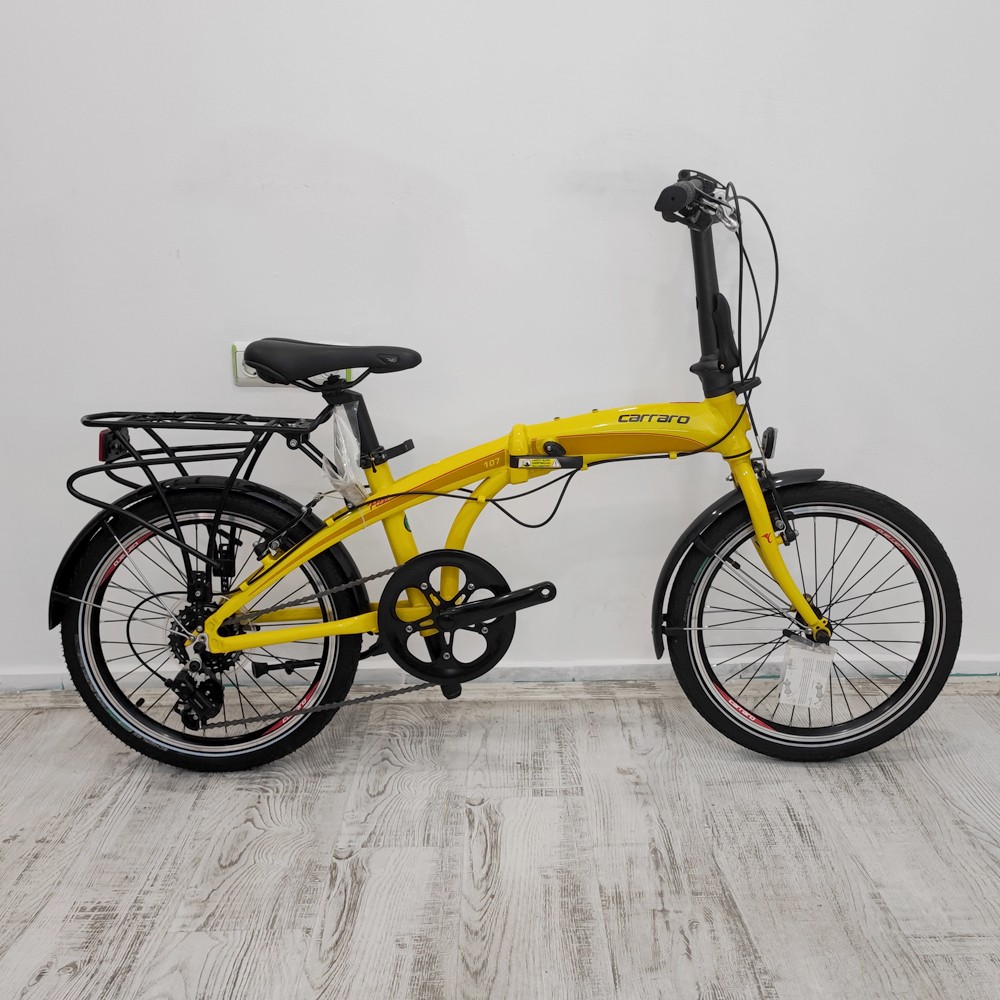 Carraro Flexi 107 (Outlet) 20 jant Katlanabilir Bisiklet (Sarı)