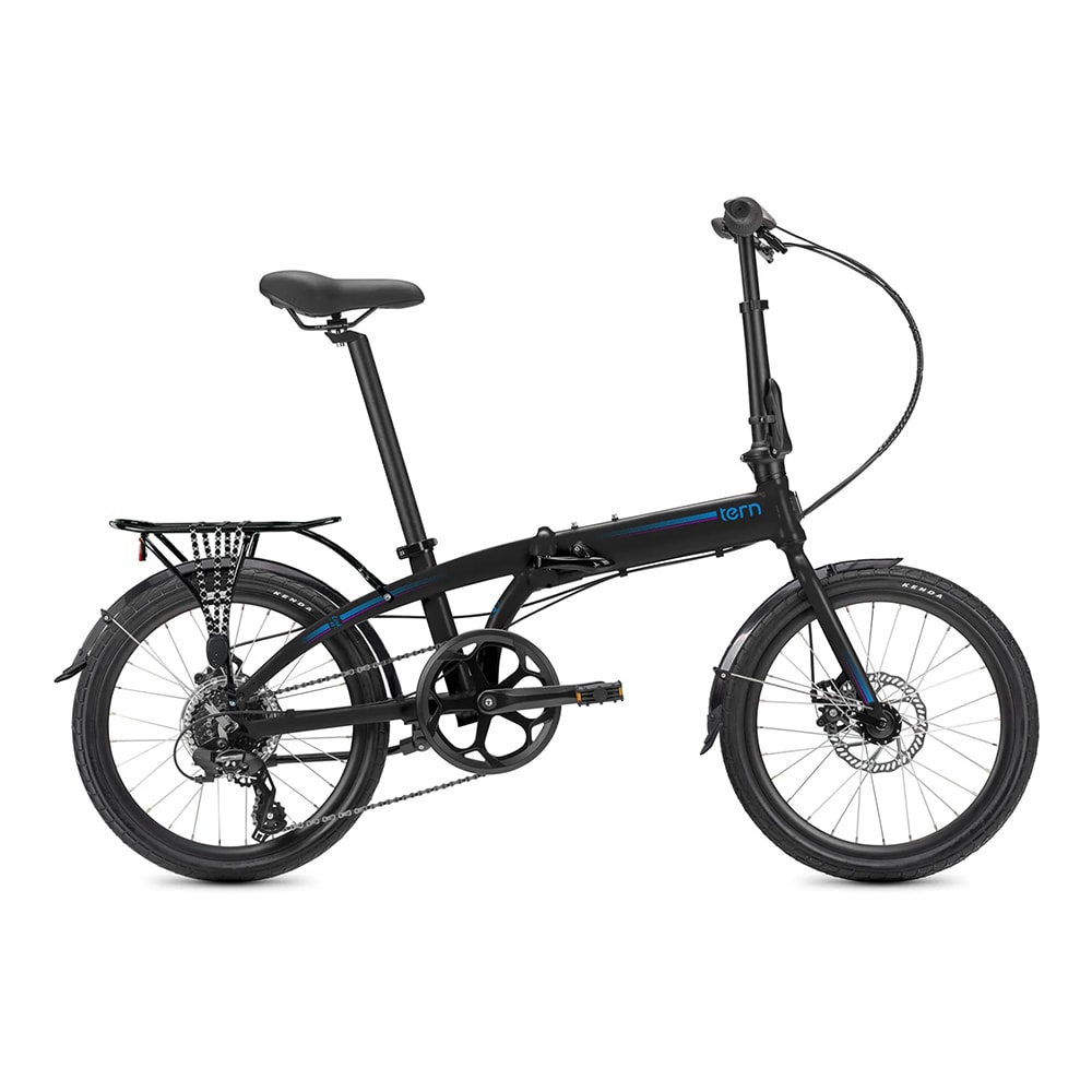 Tern Link B8 20 Jant Katlanabilir Bisiklet - Saten Siyah, Mavi