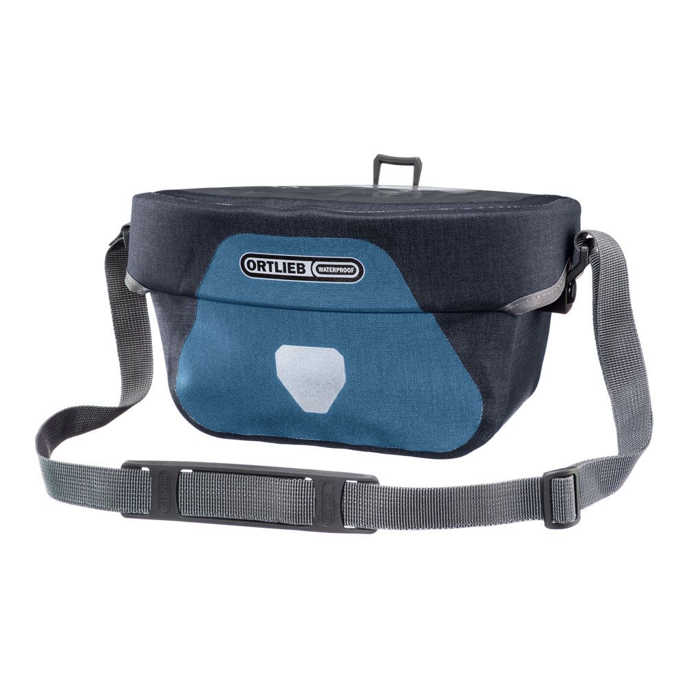 Ortlieb Gidon Çantası Ultimate Six Plus 5L - Kot Çelik Mavi