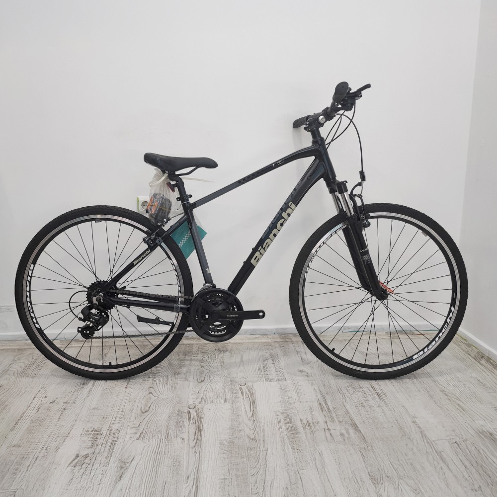 Bianchi T0017FS (Outlet) 28 jant Şehir Bisikleti (Siyah Bej) 47 Kadro