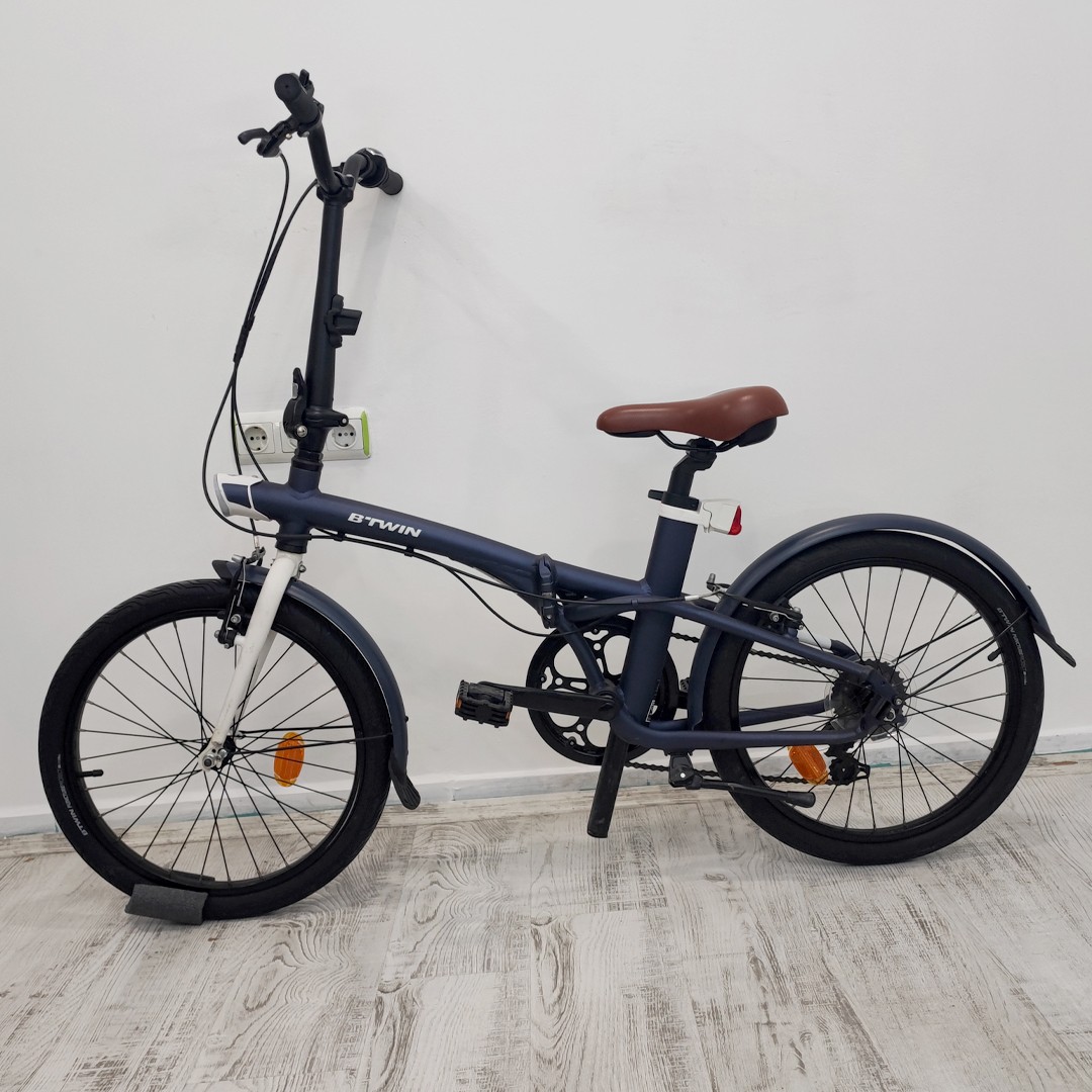 Btwin Tilt 500 Mavi (2. El) Katlanır Bisiklet