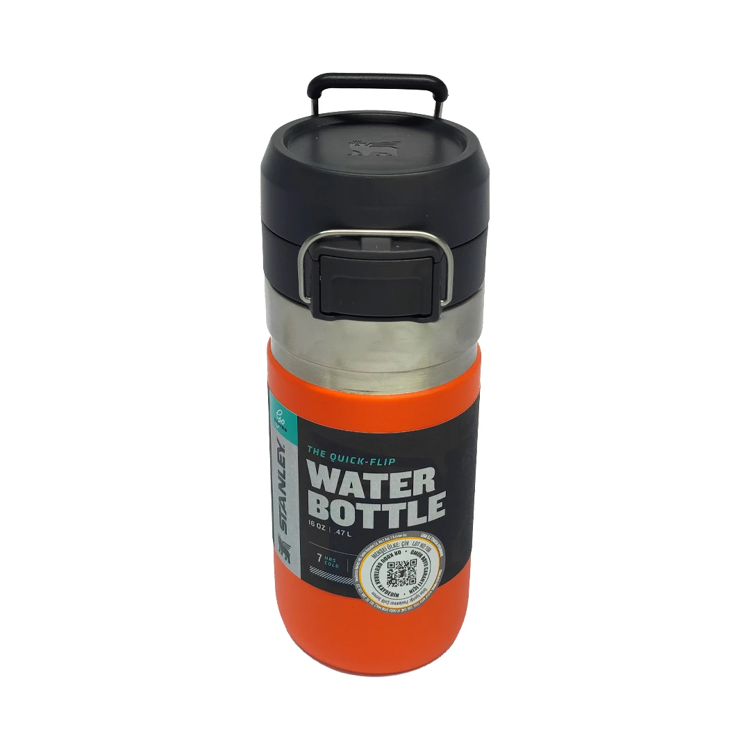 Stanley The Quick Flip Paslanmaz Çelik Termos 0.47 Lt - Turuncu