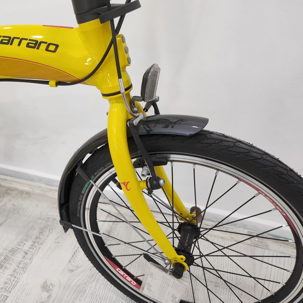 Carraro Flexi 107 (Outlet) 20 jant Katlanabilir Bisiklet (Sarı)