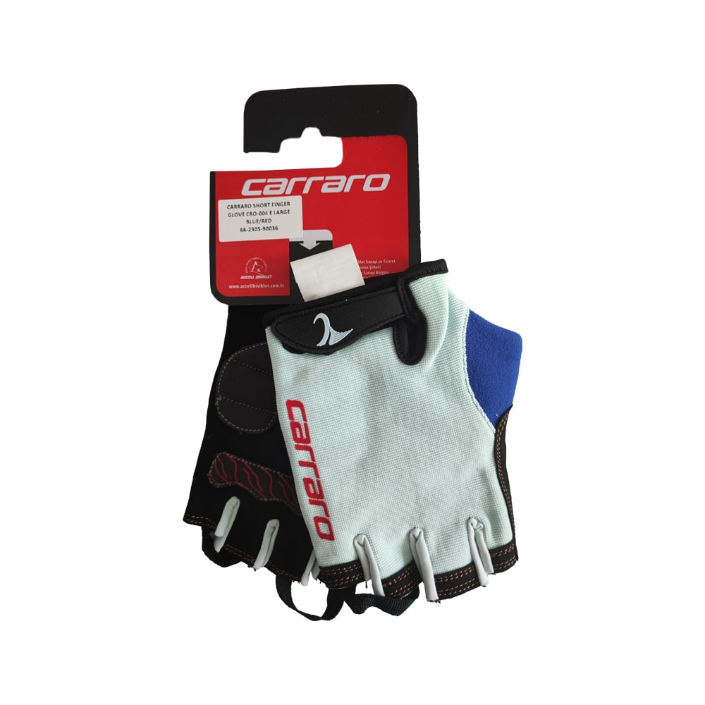 Carraro CRO-004 E Kısa Parmak Bisiklet Eldiveni - XL