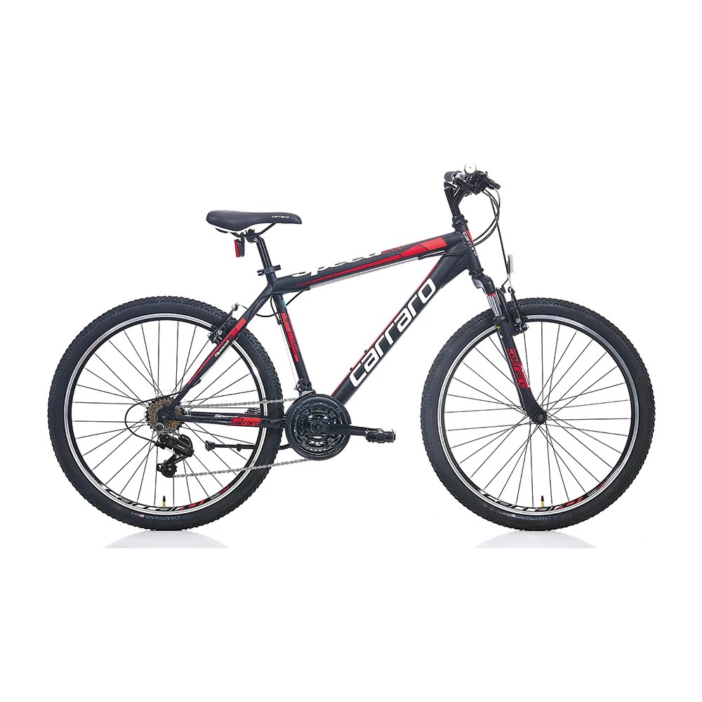 Carraro Speed 260 26 Jant 46 Kadro Dağ Bisikleti (Mat Siyah Kırmızı)