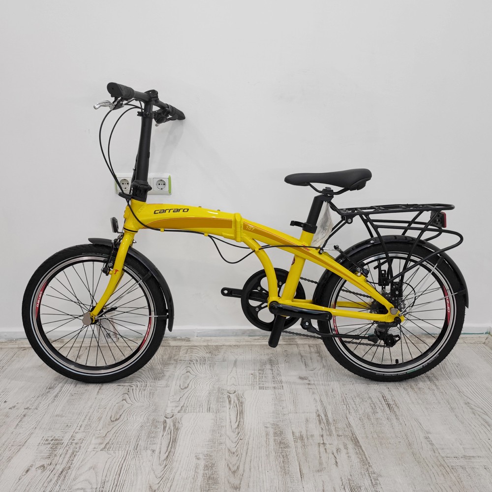 Carraro Flexi 107 (Outlet) 20 jant Katlanabilir Bisiklet (Sarı)