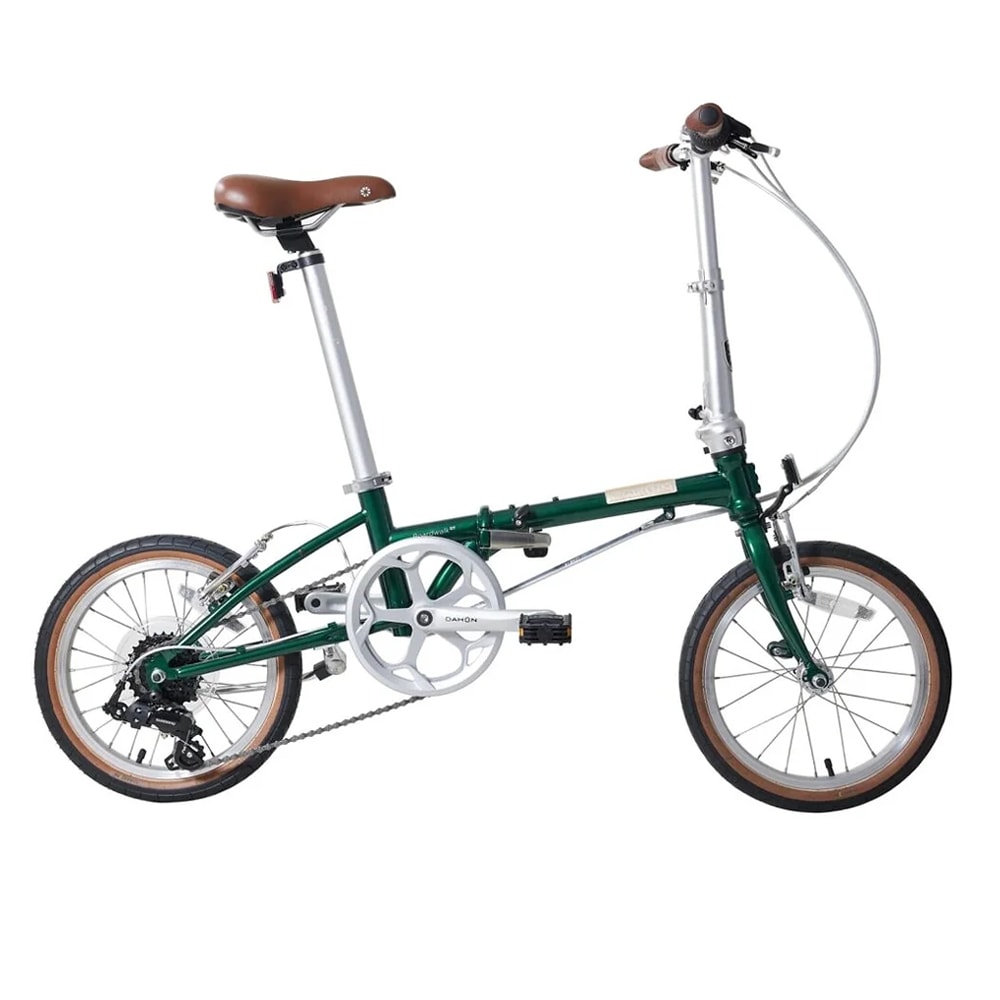 Dahon Boardwalk D7 16 jant Katlanabilir Bisiklet - Yeşil