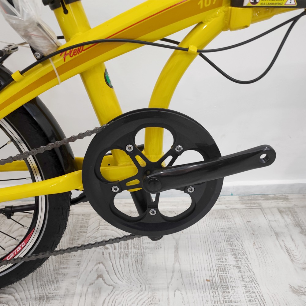 Carraro Flexi 107 (Outlet) 20 jant Katlanabilir Bisiklet (Sarı)