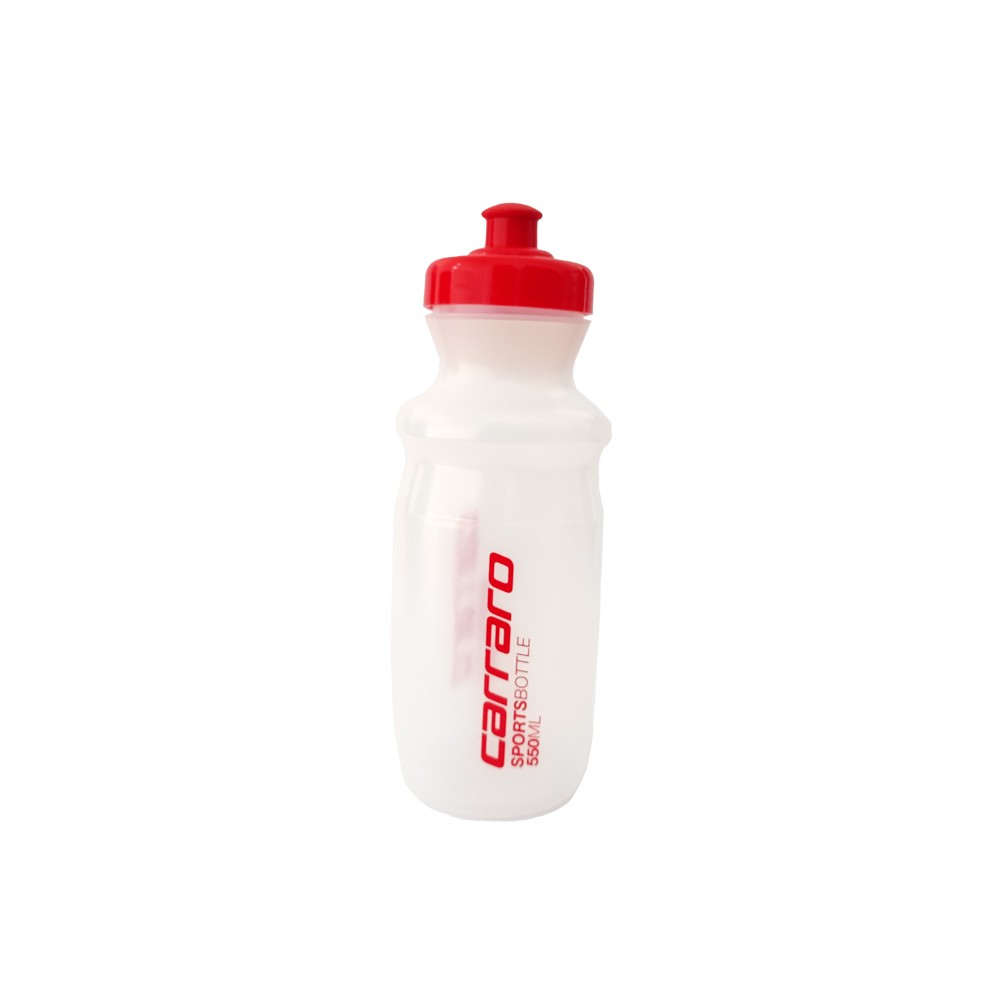 Carraro Sports Bottle 550ml (Şeffaf Kırmızı) Matara
