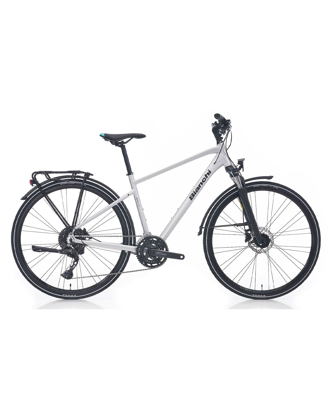 Bianchi Newtourer Cues 28 jant Şehir & Tur Bisikleti - Grey, Dark Graphite