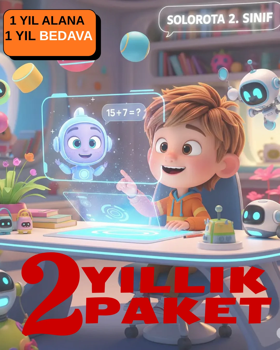 SOLOROTA 2 YILLIK Öğrenme Macerası PREMIUM Paketi (2.Sınıf) 