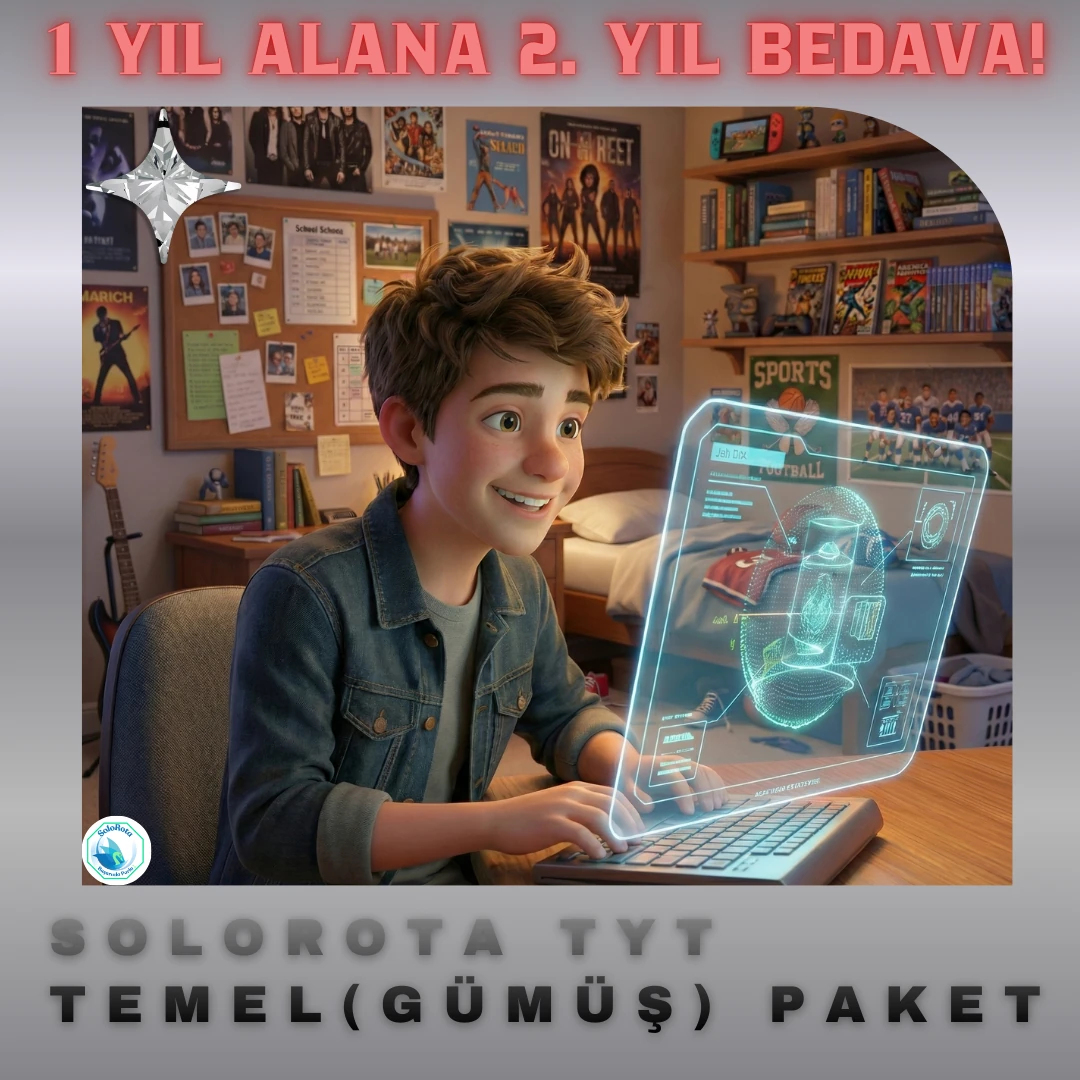 SOLOROTA 2 YILLIK TYT TEMEL (GÜMÜŞ) PAKET