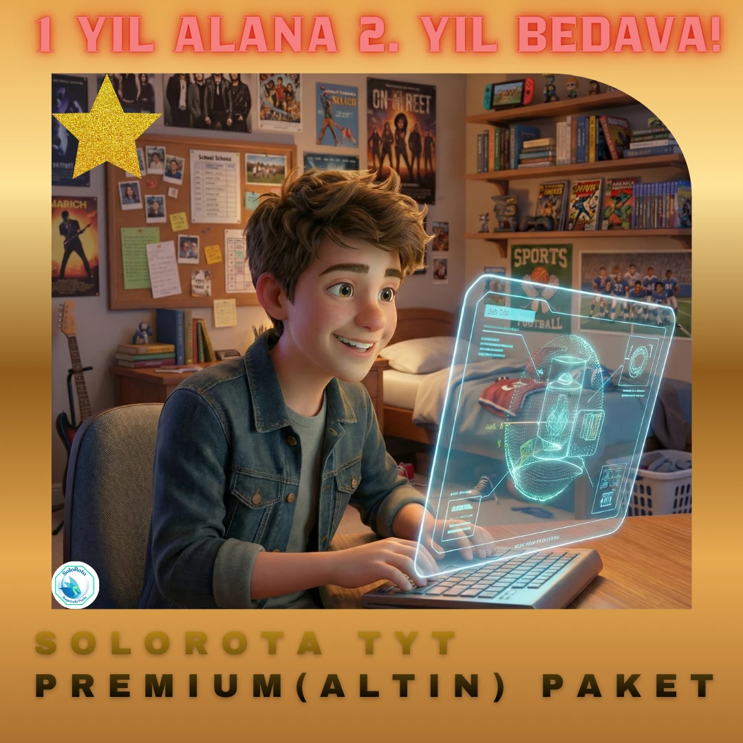 SOLOROTA 2 YILLIK TYT PREMIUM (ALTIN) PAKET