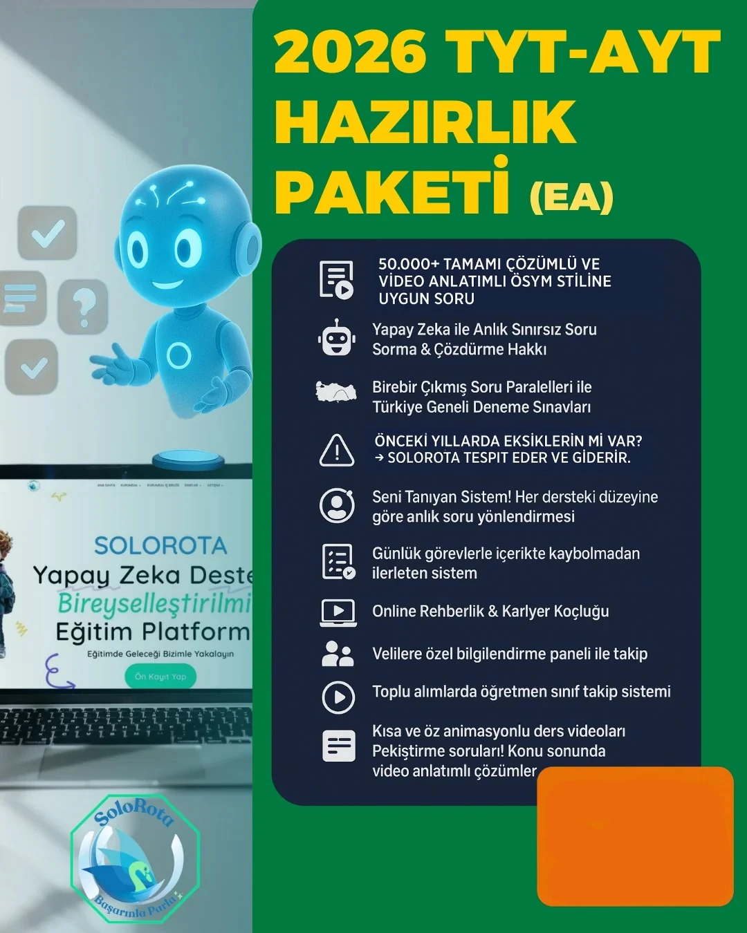TYT AYT EŞİT AĞIRLIK PREMIUM PAKET