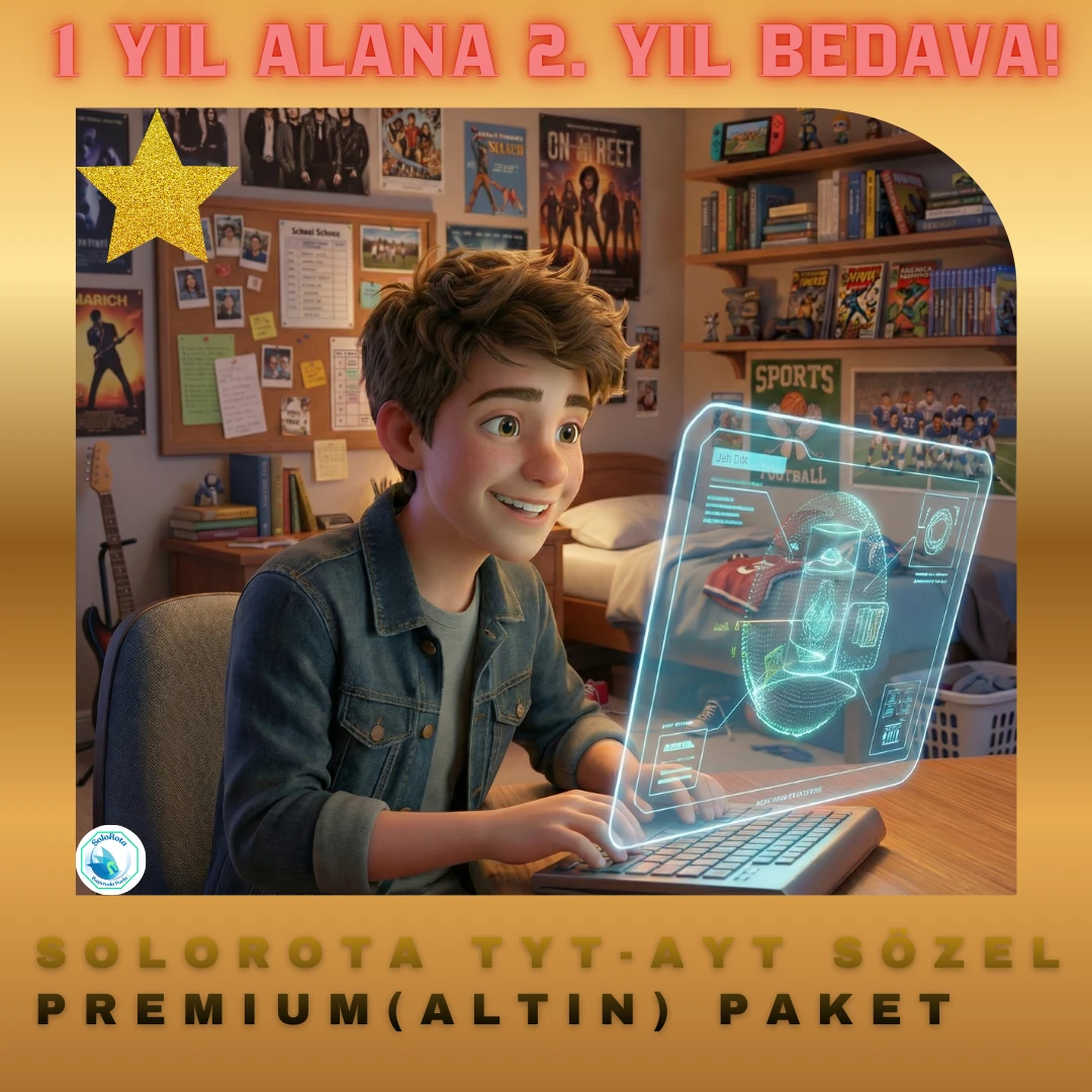 SOLOROTA 2 YILLIK TYT AYT SÖZEL PREMIUM (ALTIN) PAKET   
