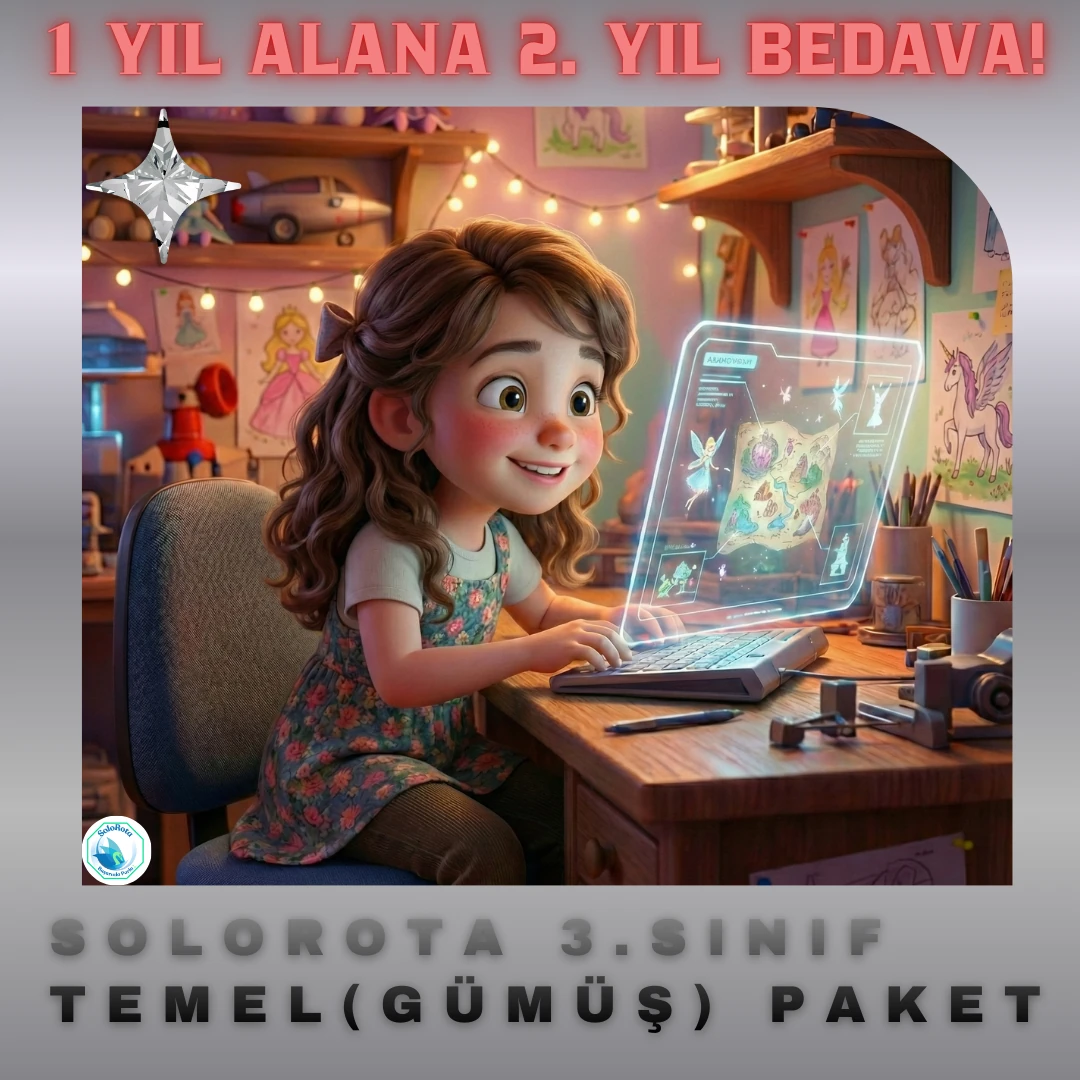 SOLOROTA 2 YILLIK 3. SINIF TEMEL (GÜMÜŞ) PAKET
