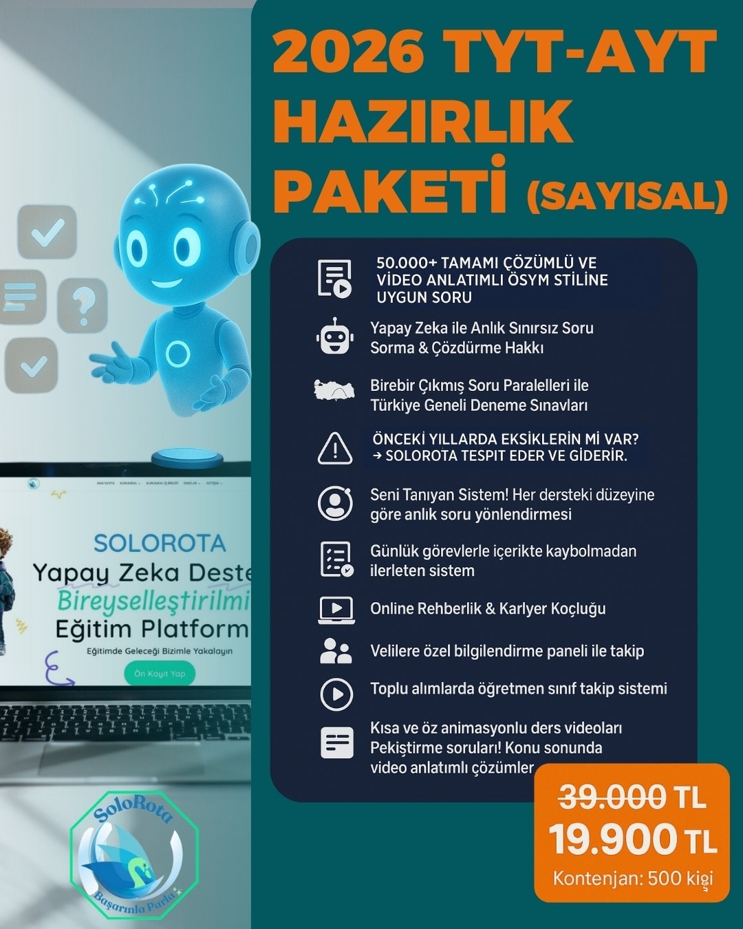 TYT AYT SAYISAL PREMIUM PAKET