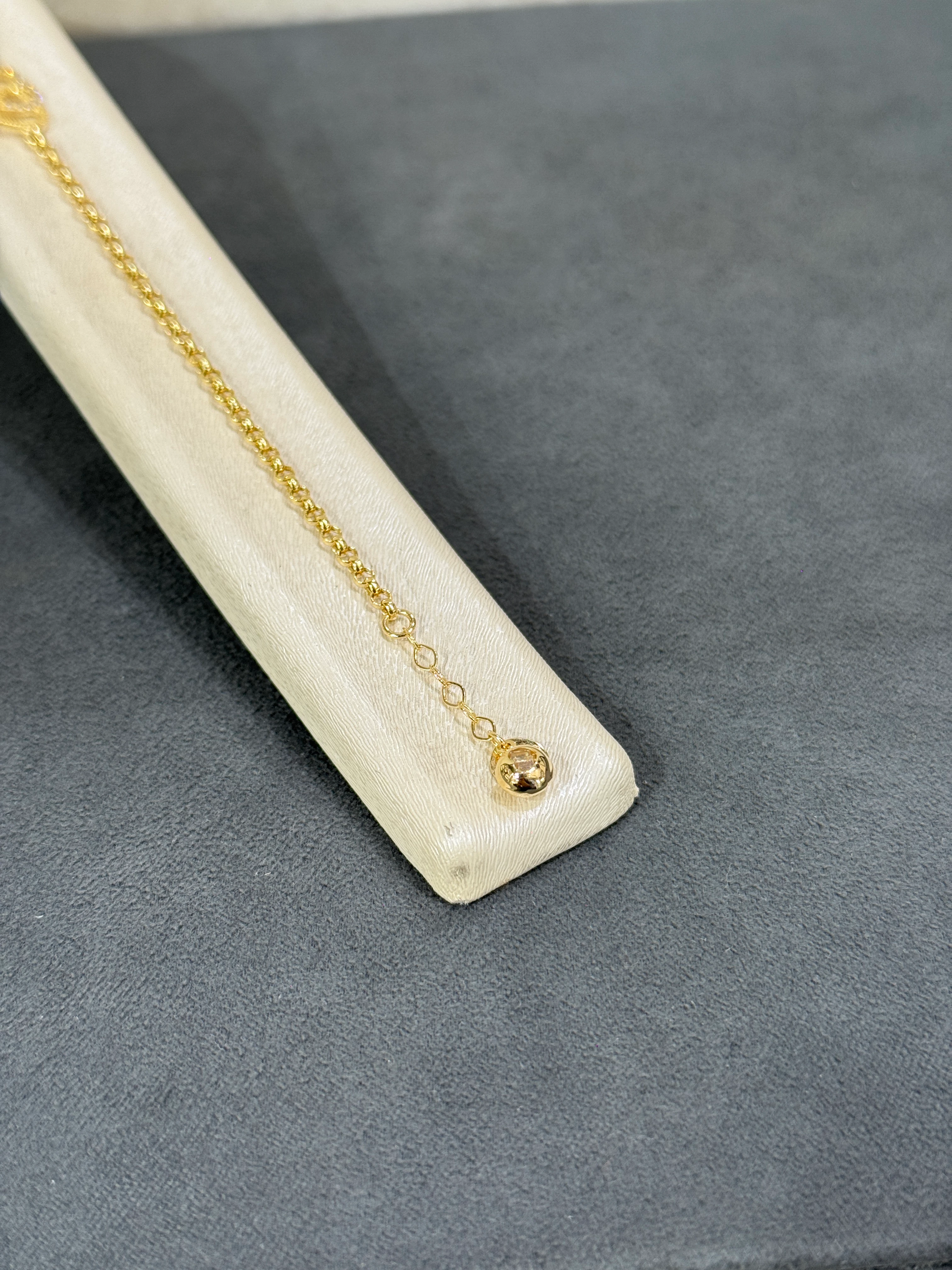 8 AYAR ALTIN ÇİFT KALPLİ DOÇ ZİNCİRLİ BİLEKLİK