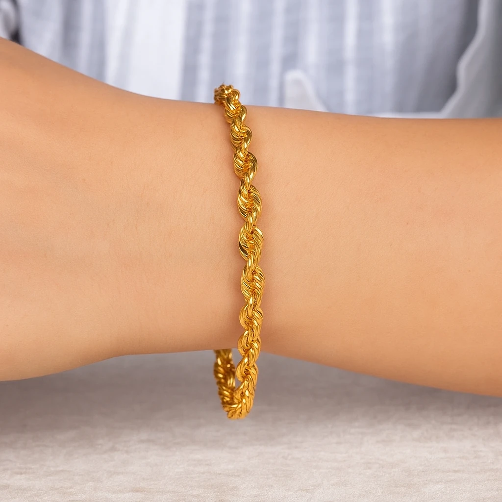 8 AYAR ALTIN HALAT ZİNCİR BİLEKLİK