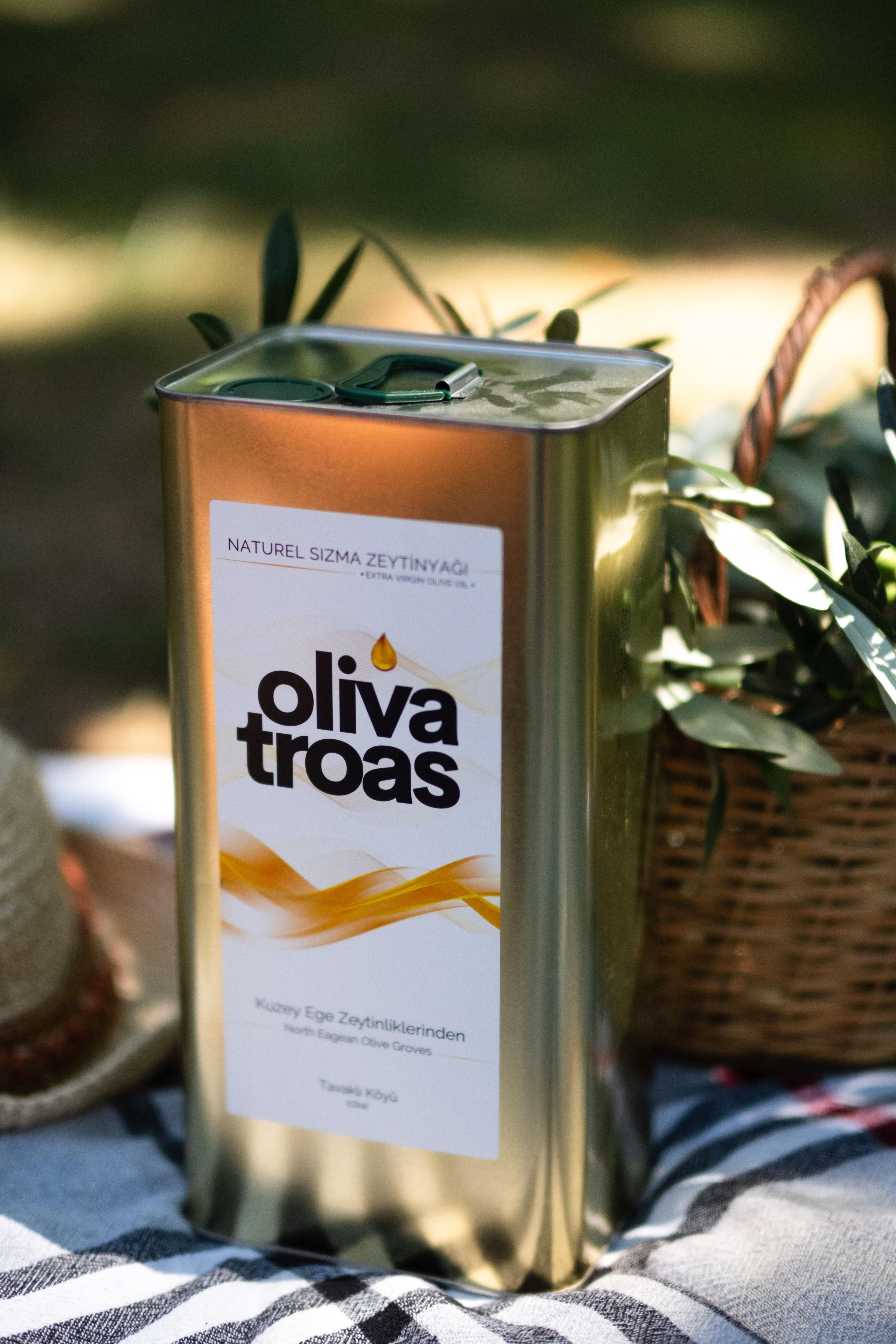 Olivatroas Natürel Sızma Zeytinyağı 5LT
