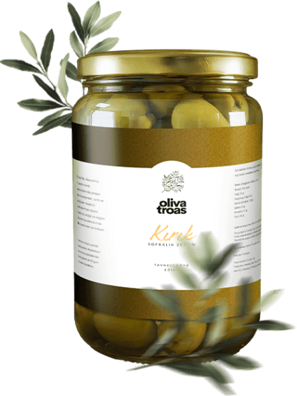 Natürel Kırık Sofralık Zeytin