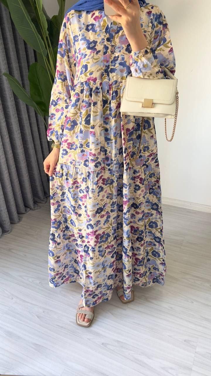 Alaçatı Model Mango Kumaş Elbise