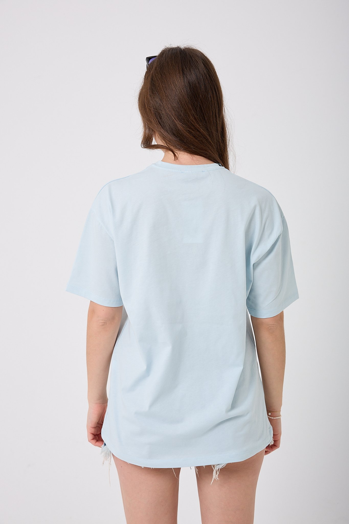 Oversize Love&Trust Yazı Baskılı T-Shirt