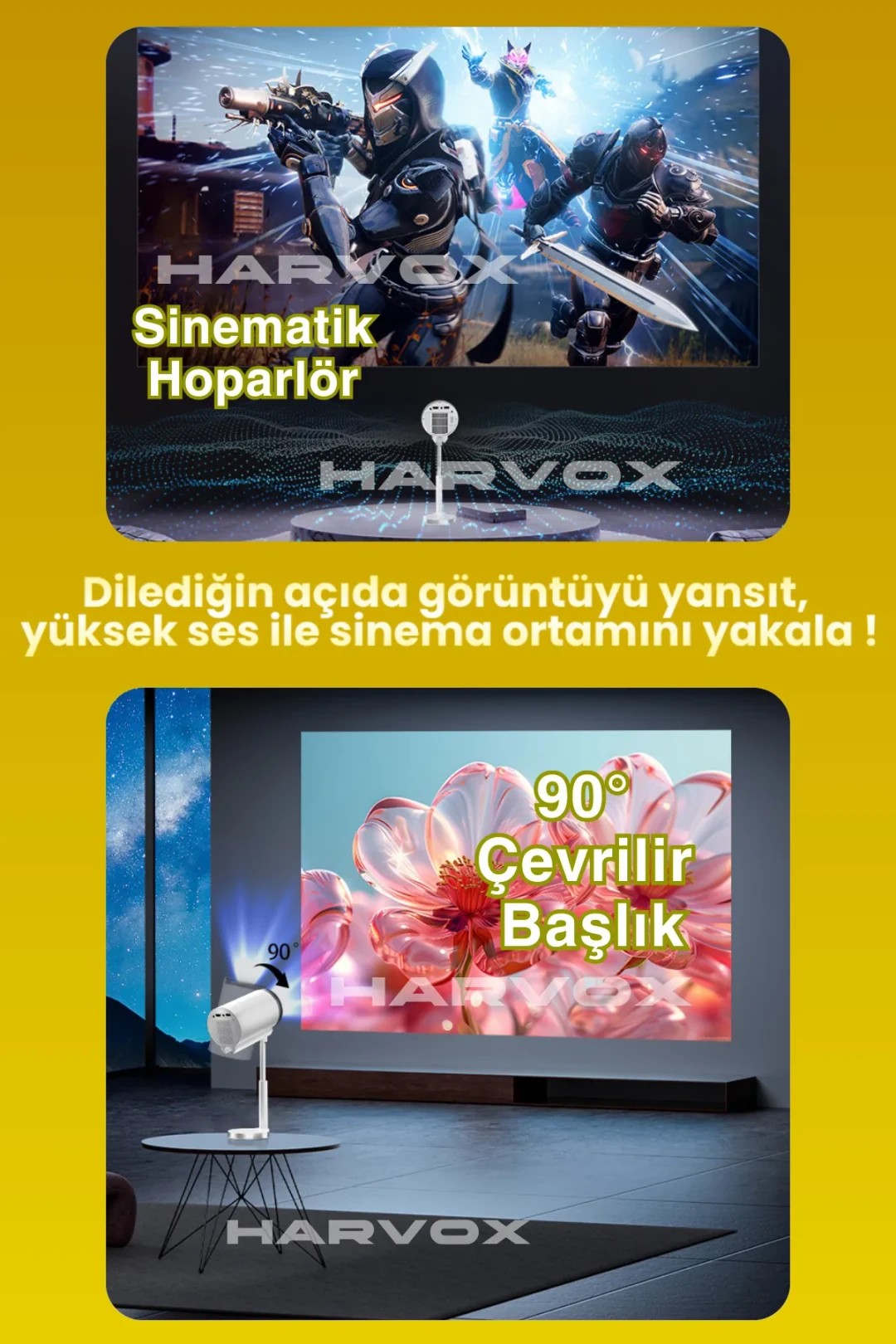 Harvox Apollon T1 Projeksiyon Cihazı