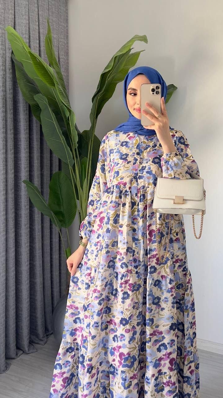 Alaçatı Model Mango Kumaş Elbise
