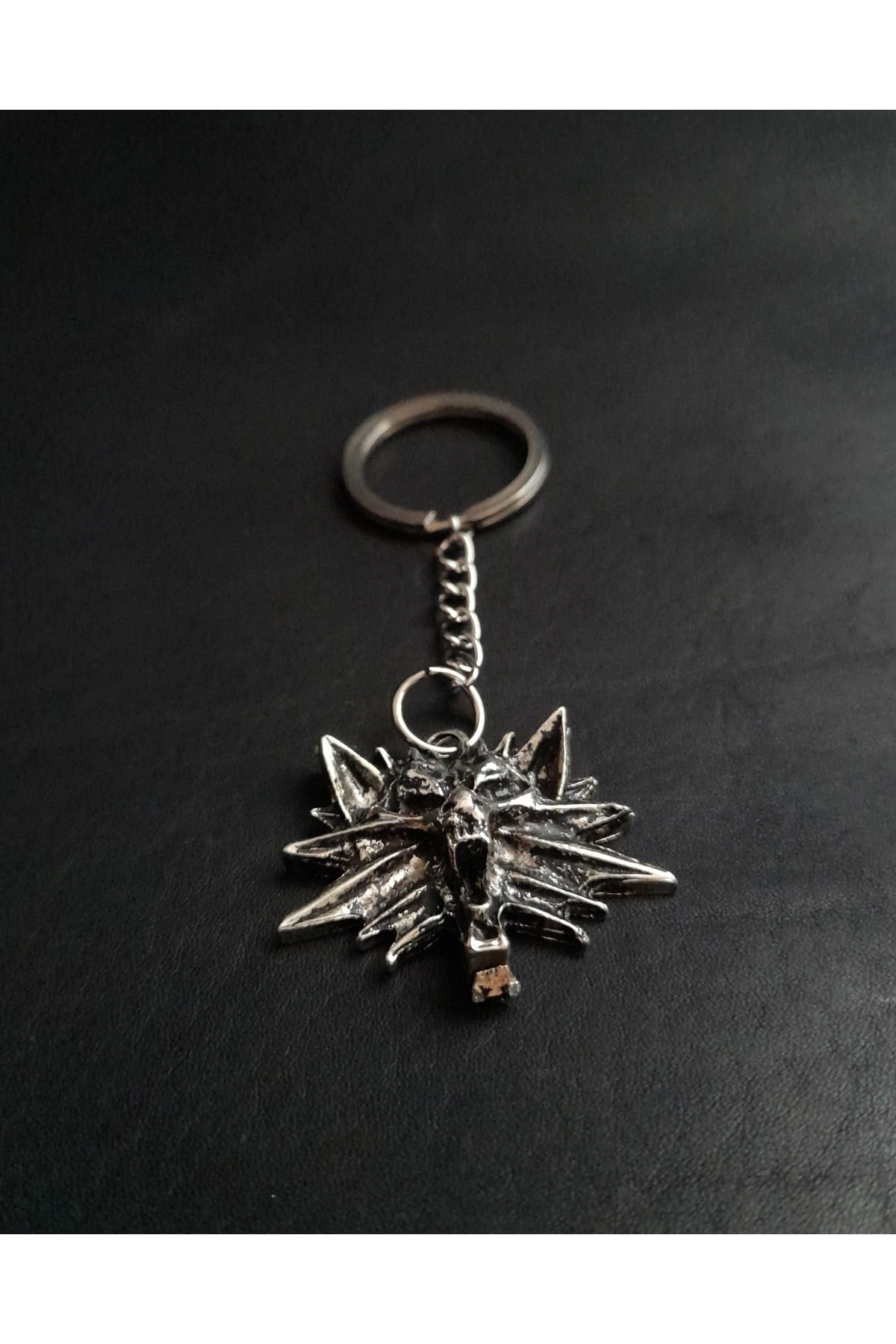 VİKİNG KURT FİGÜRLÜ METAL ANAHTARLIK