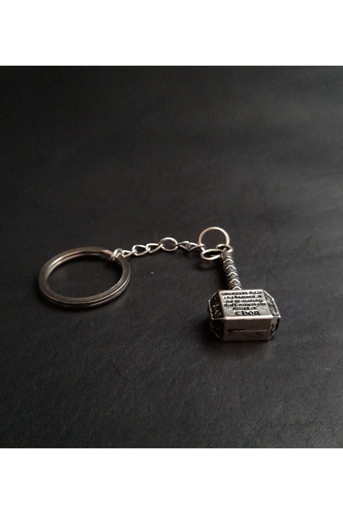 VİKİNG THOR ÇEKİÇ FİGÜRLÜ METAL ANAHTARLIK