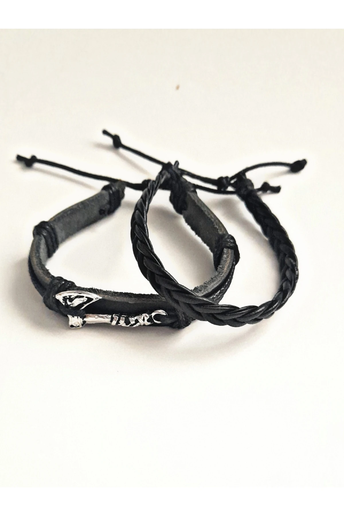 BALTA TASARIM 2'Lİ MODA HAKİKİ DERİ BİLEKLİK