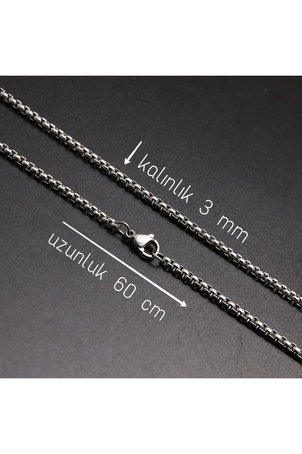 Viking Thor Çekiç Çift Taraflı Mitoloji Kolye