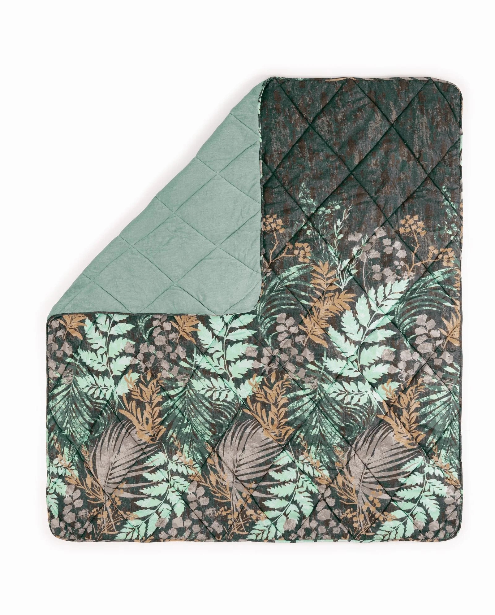 CottonBox Velvet Çift Kişilik Yorgan Clorasa Mint 195x215 cm