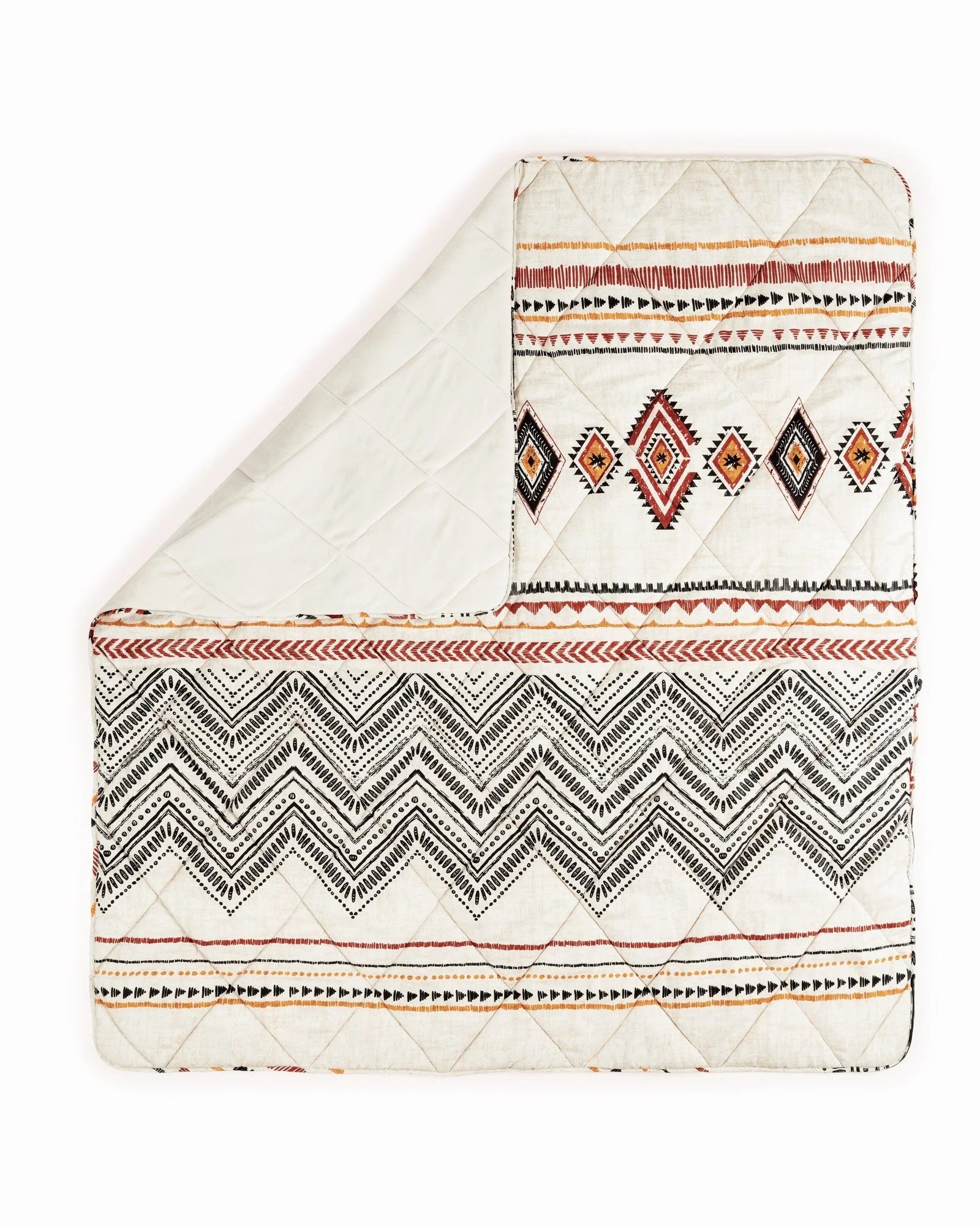 CottonBox Velvet Çift Kişilik Yorgan Felix Bej 195x215 cm