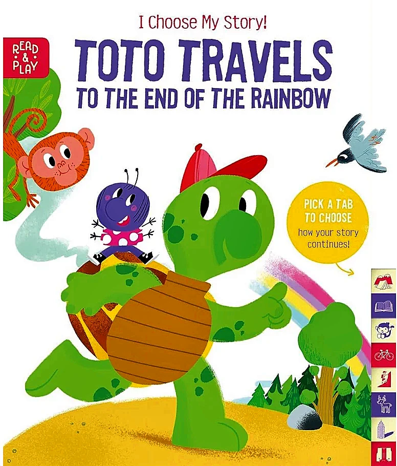 Toto Travels To The End Of The Rainbow