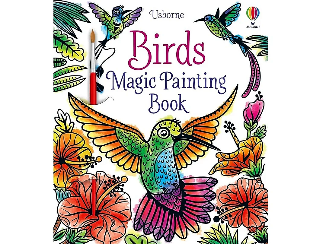 Birds Magic Painting Book
