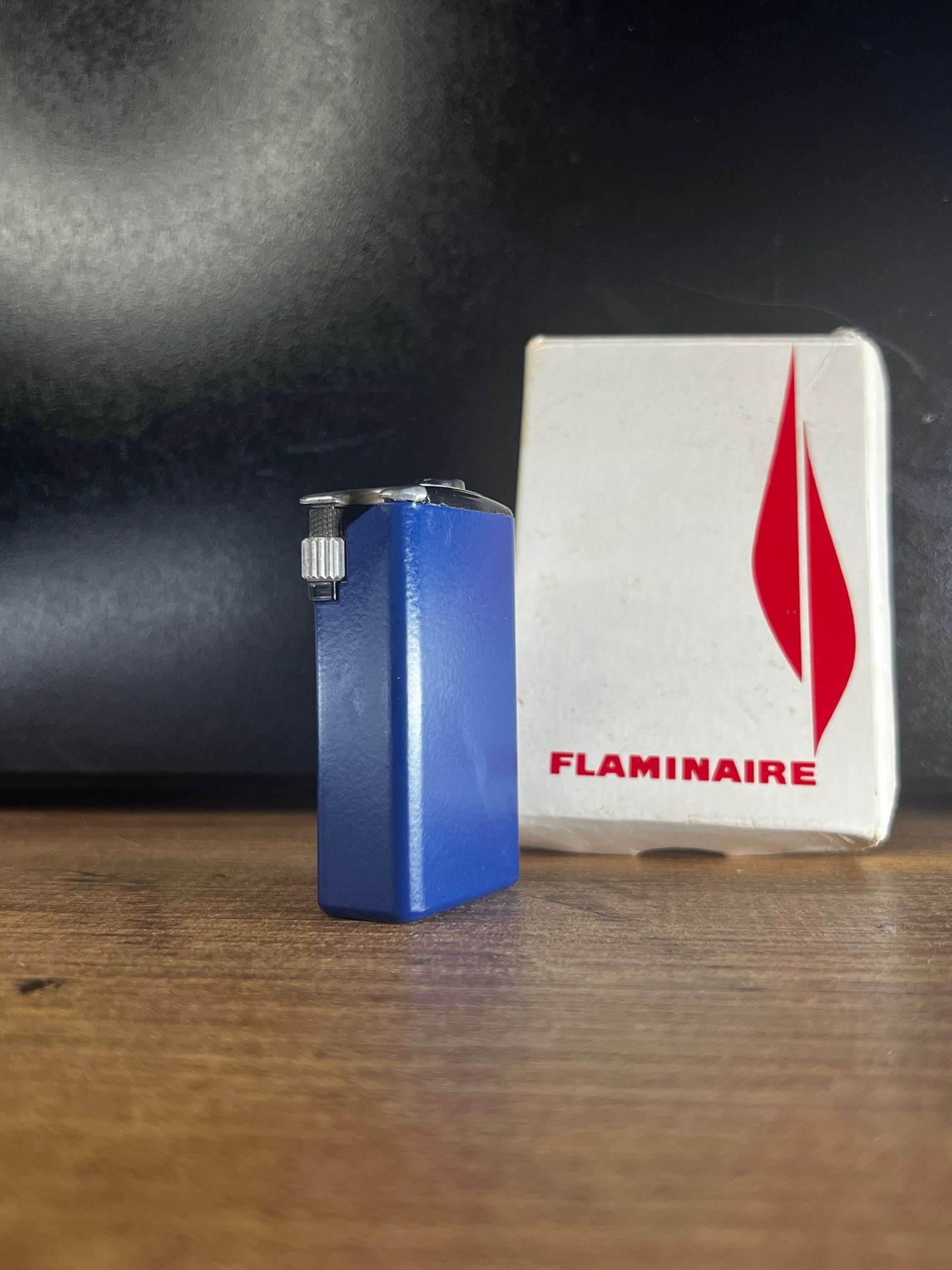 Flaminaire – Mavi Minimal (Flamagas S.A. – Spain) Antika Çakmak image