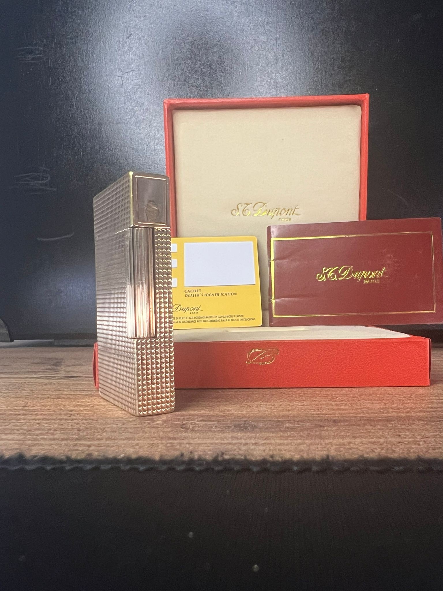 S.T. Dupont Ligne 2 – Diamond Head Platinum Finish – 1998 Dupont Çakmak