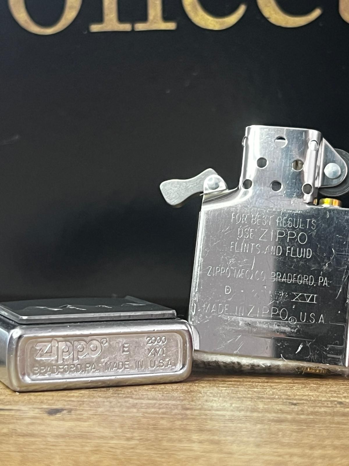Marlboro “Crescent Moon Over Mountain” – Vintage Zippo 