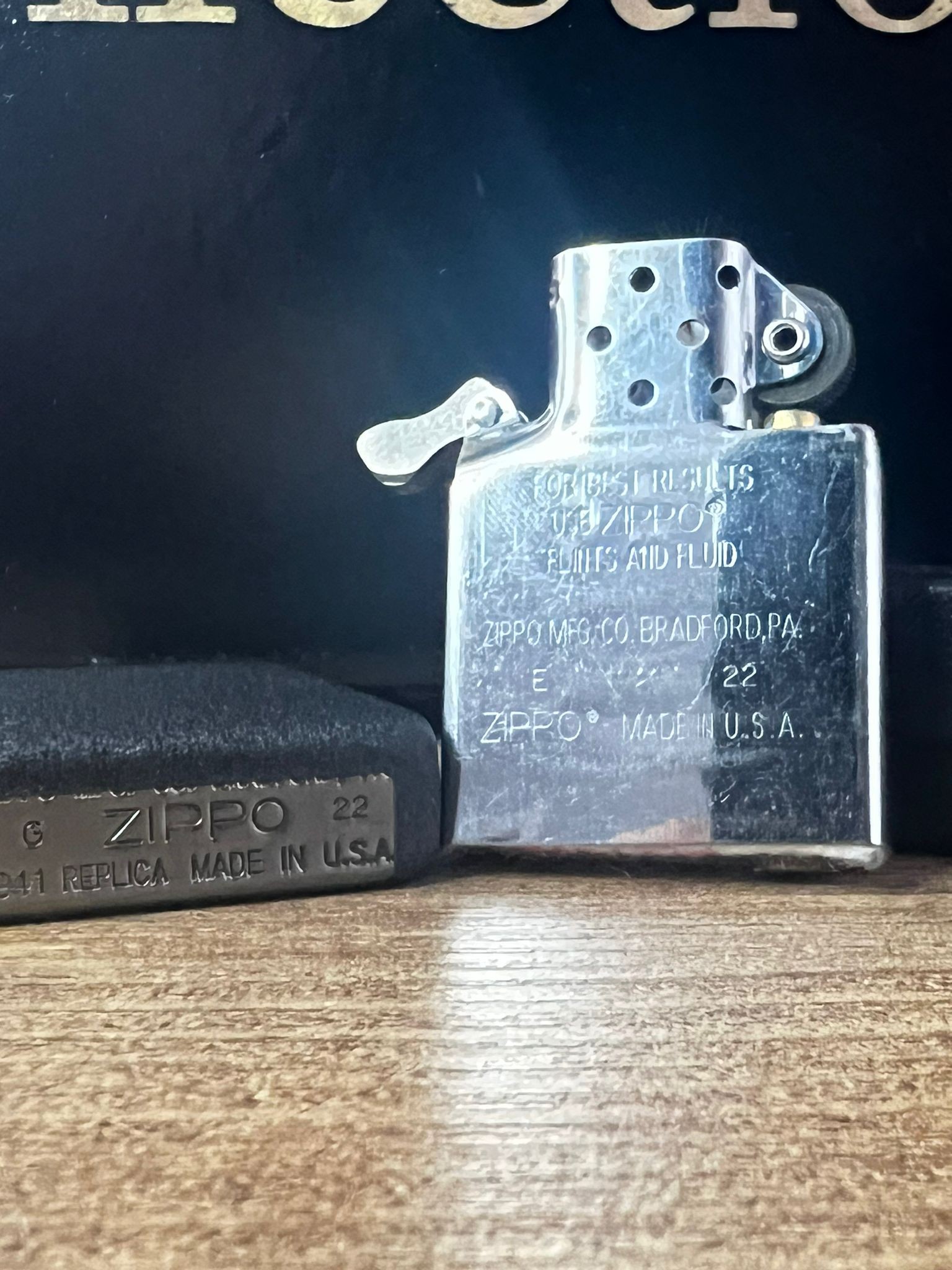 1941 Replica Zippo – Teflon Zırhında Sadelik Zippo Çakmak