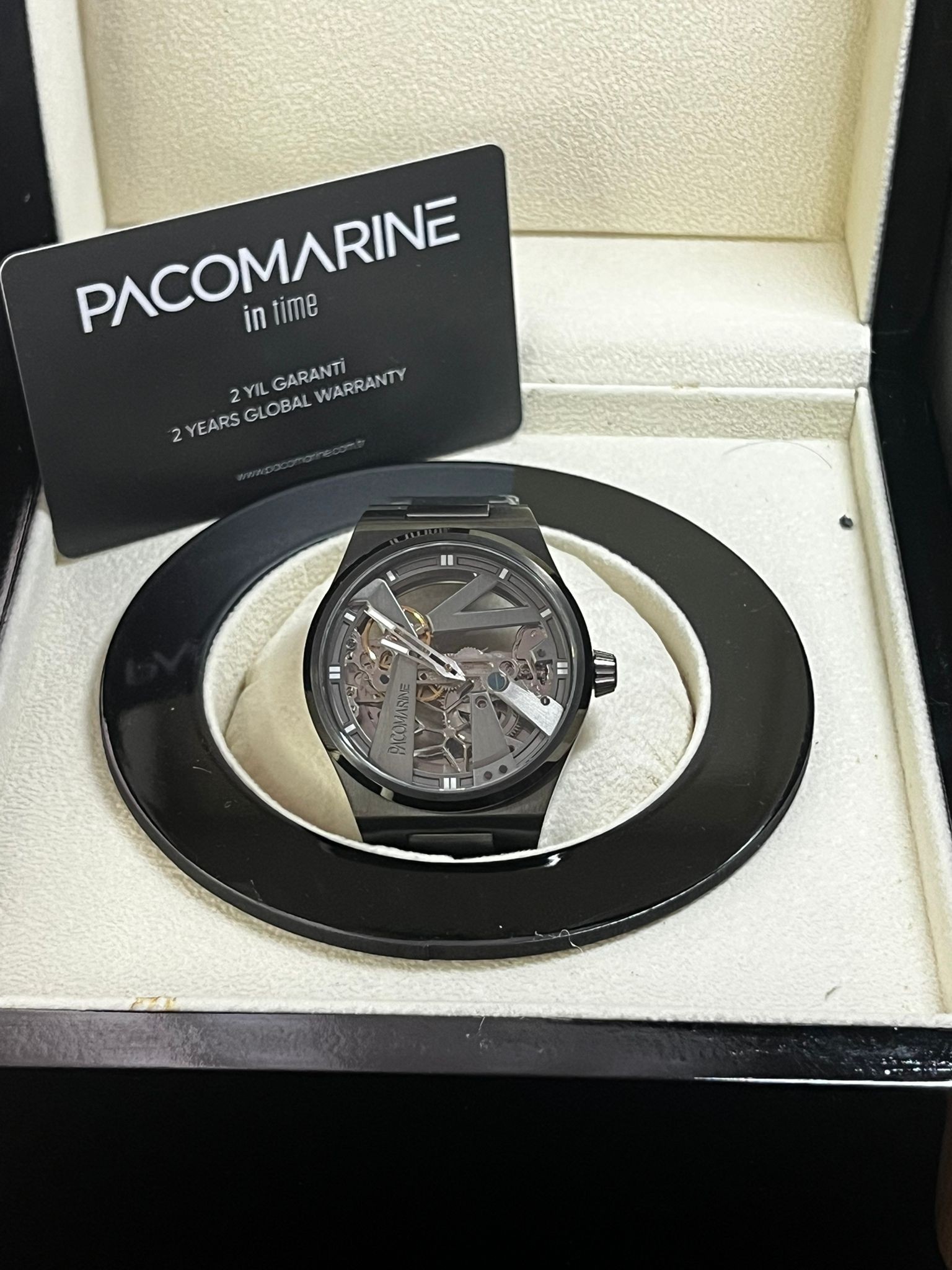 PACOMARINE PM.28003.01 – Mekanik Zarafetin Modern Yorumu PACOMARINE SAAT image
