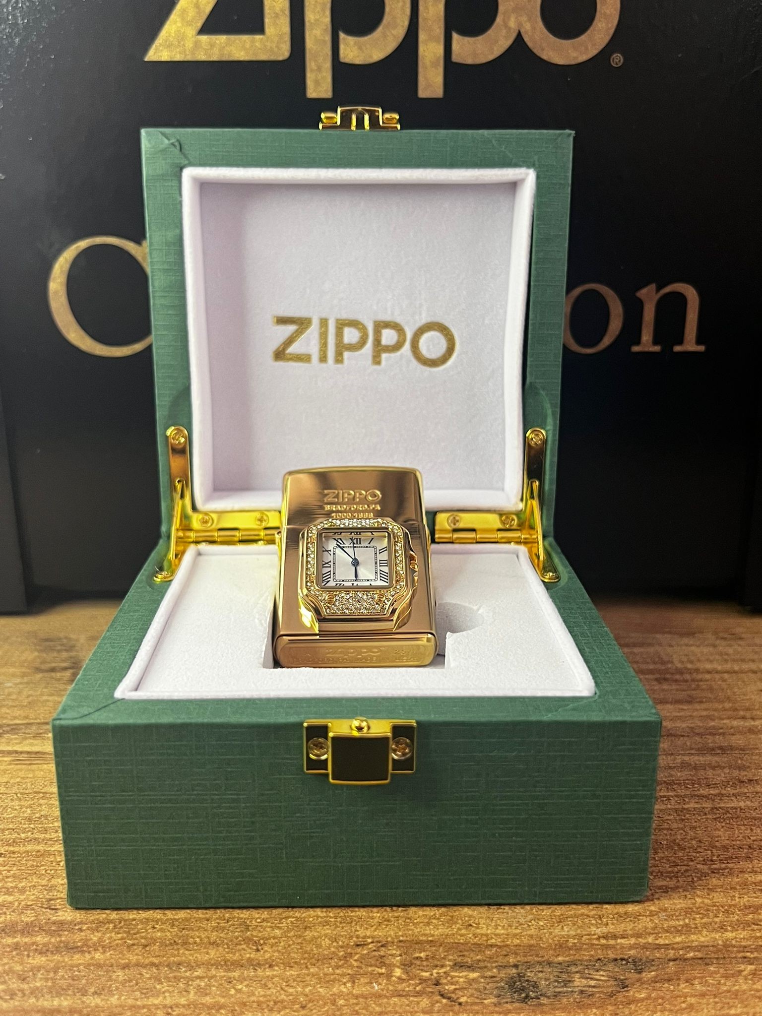 Zippo Prestige Clock Edition  Zippo Çakmak image